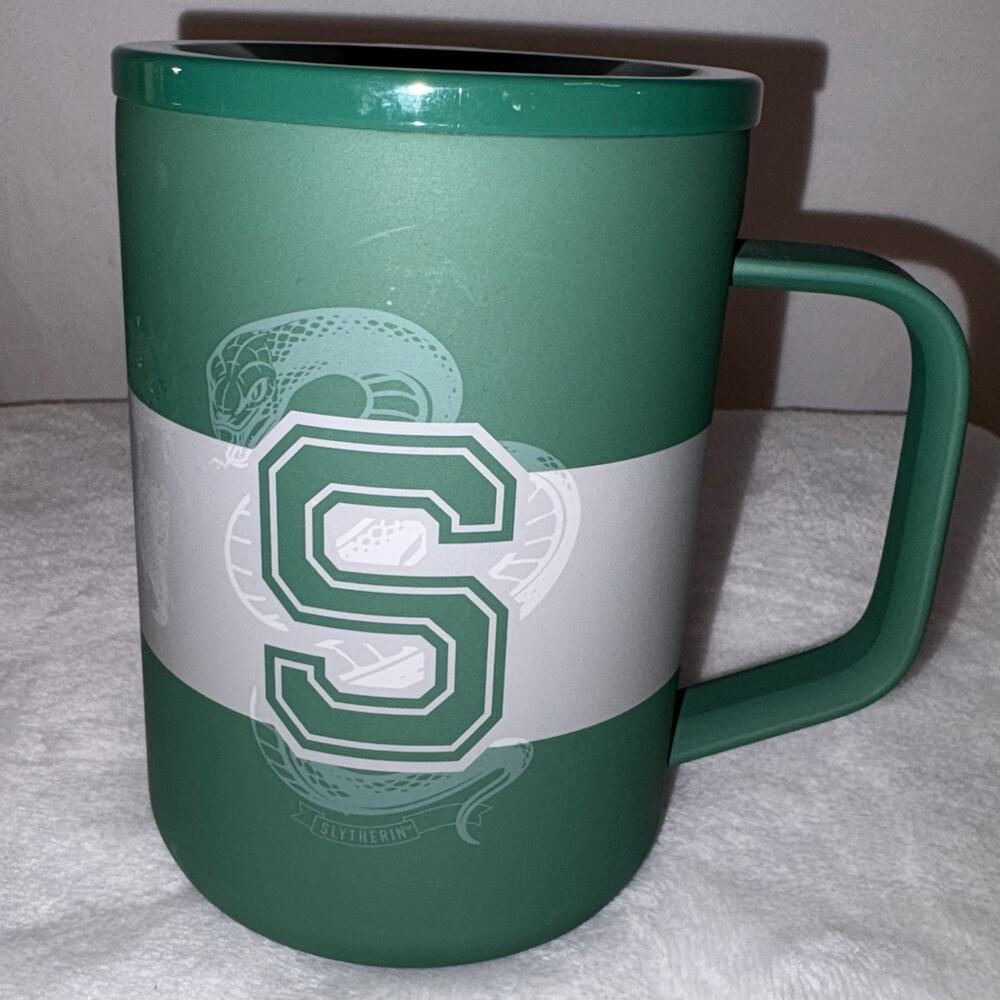 Slytherin Corkcicle Cup Harry Potter Hogwarts Tumbler - NEW